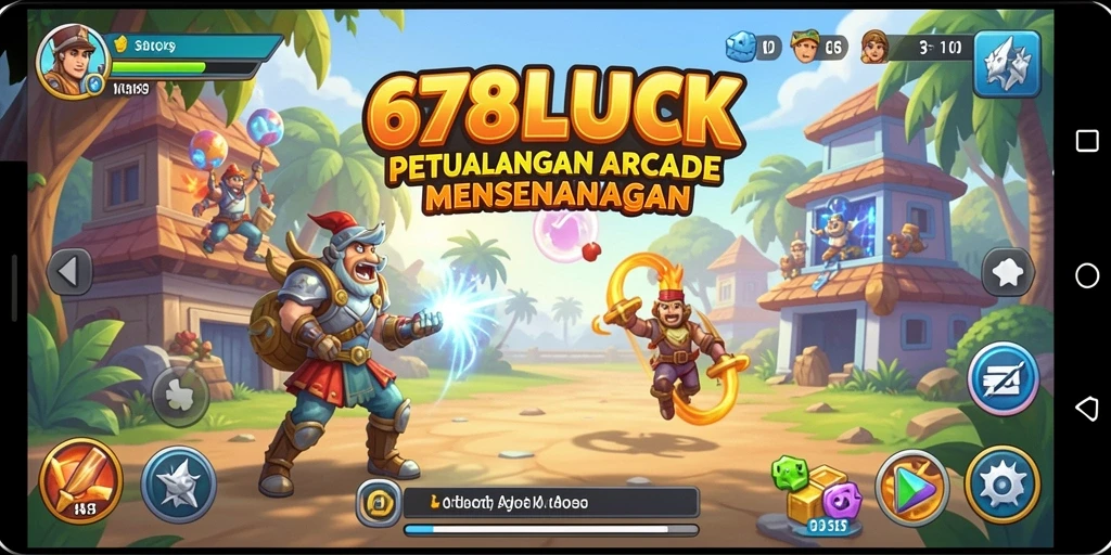 Gameplay seru 678LUCK yang penuh aksi dan tantangan.