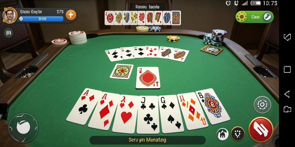 Tampilan gameplay D73 yang menarik dan mendebarkan.