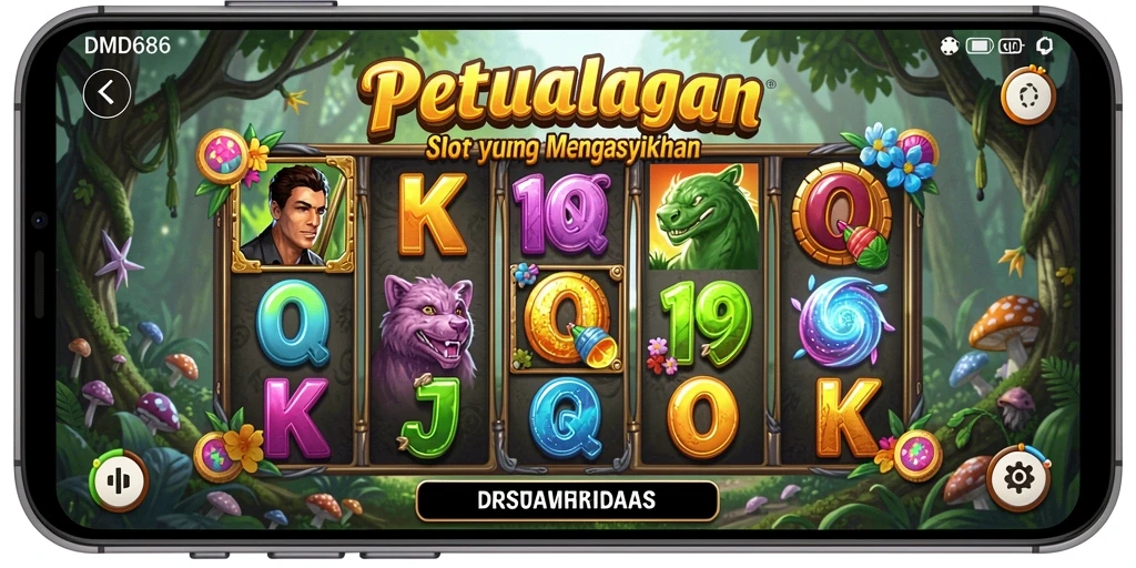 Gameplay DMD686 yang menarik dan penuh warna dalam dunia slot.