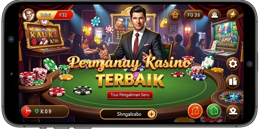 Screenshot F32 menampilkan pengalaman seru dalam bermain Kasino.