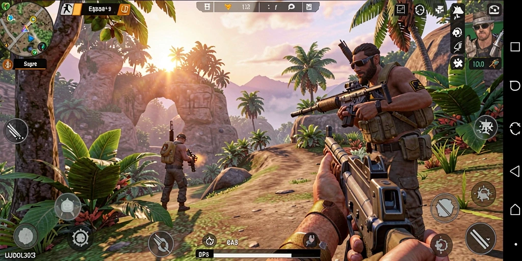 Tampilan gameplay JUDOL303 yang penuh aksi dan grafis menawan.