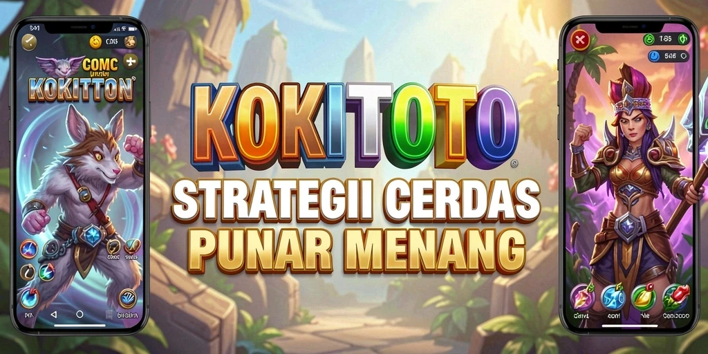 Screenshot KOKITOTO menampilkan pertempuran strategi yang mendebarkan.