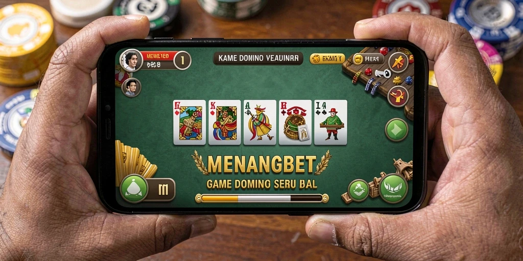 Tampilan gameplay Domino yang menarik dan interaktif.