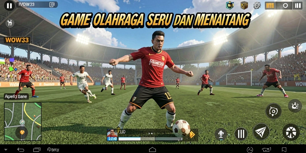 Tampilan gameplay WOW33 yang mengasyikkan dan seru.